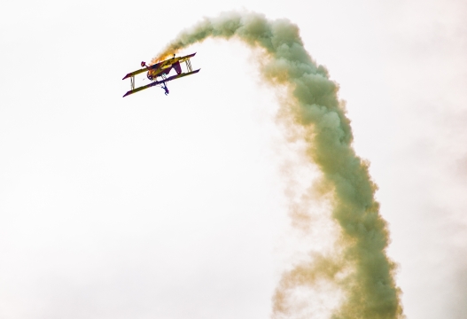 Wingwalker Upside Down