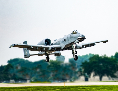 A10 Warthog Taking Off