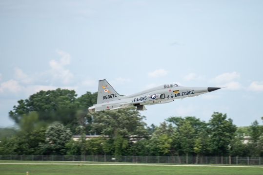 Northrup F5 Freedom Fighter Taking Off