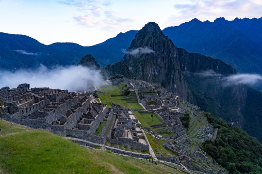 Morning Mist on Machu Picchu