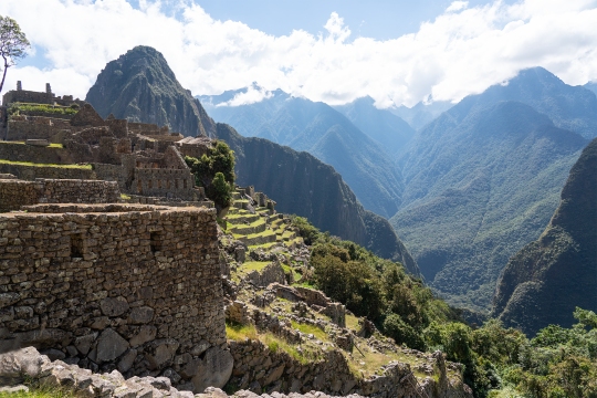 Inca Ruins at Machu Picchu