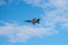 F-16 Fighting Falcon Flying