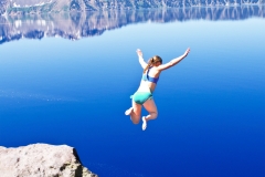 Crater Lake Jump