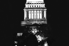 Wisconsin Capitol at Night, B&W