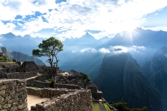 Machu Picchu Sunrays
