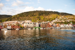 Norway seaside-village