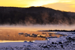 Wisconsin-River - Freezing